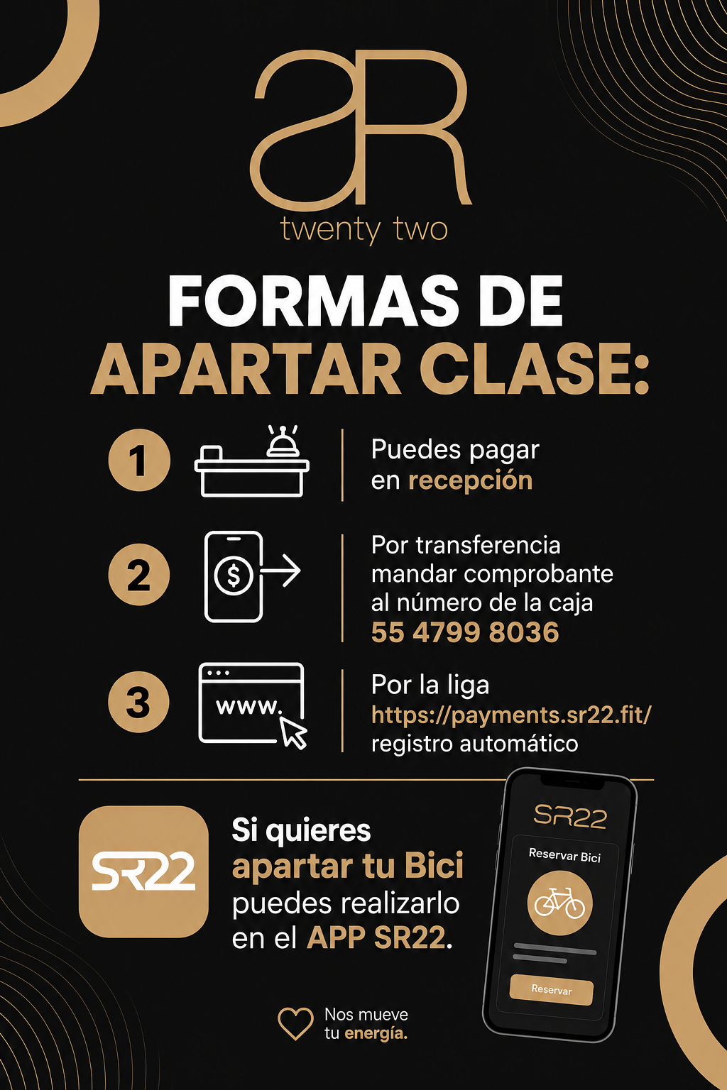 Formas de apartar tu clase en SR22 Club